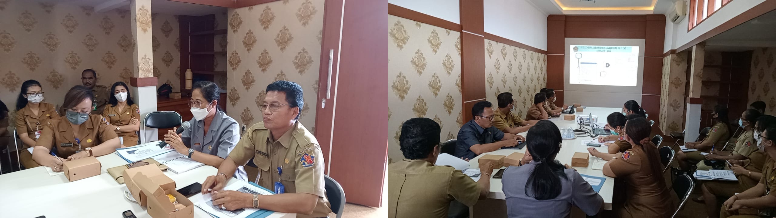 Rapat Pembinaan Unit Layanan Zona Integritas   oleh TPI/Inspektorat Daerah di Lingkup Kabupaten Buleleng